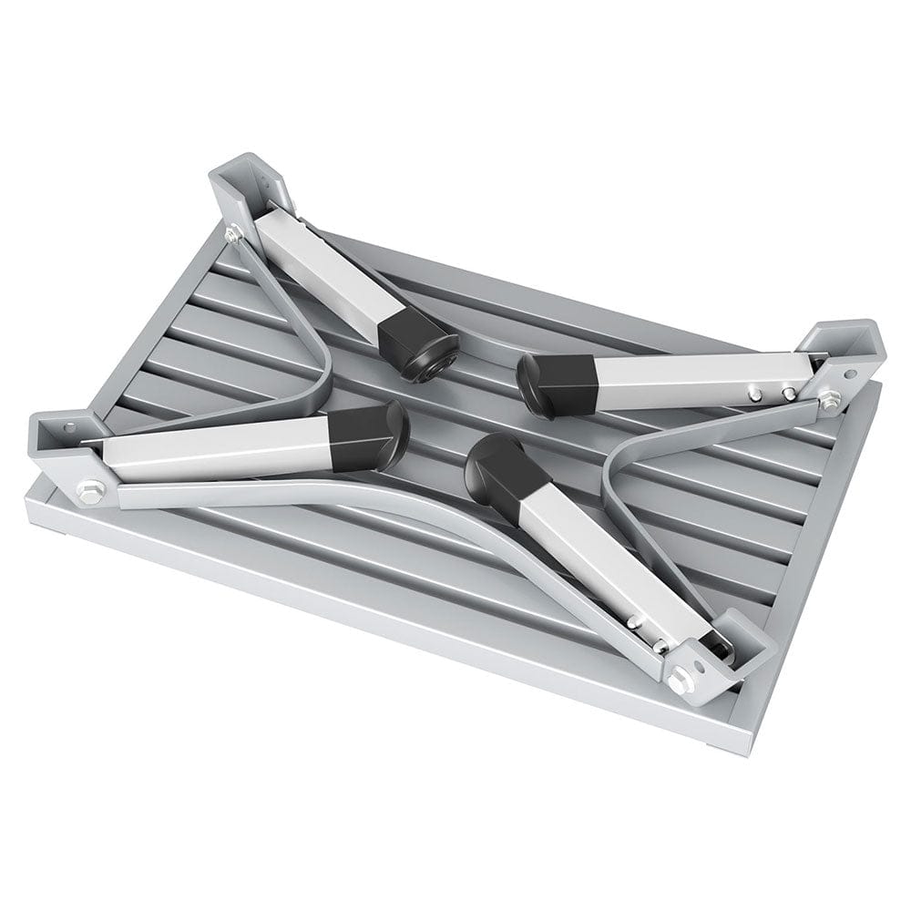 Weisshorn Outdoor Recreation > Camping > Camp Furniture Weisshorn Caravan Step Folding Aluminium Step Ladder Stool