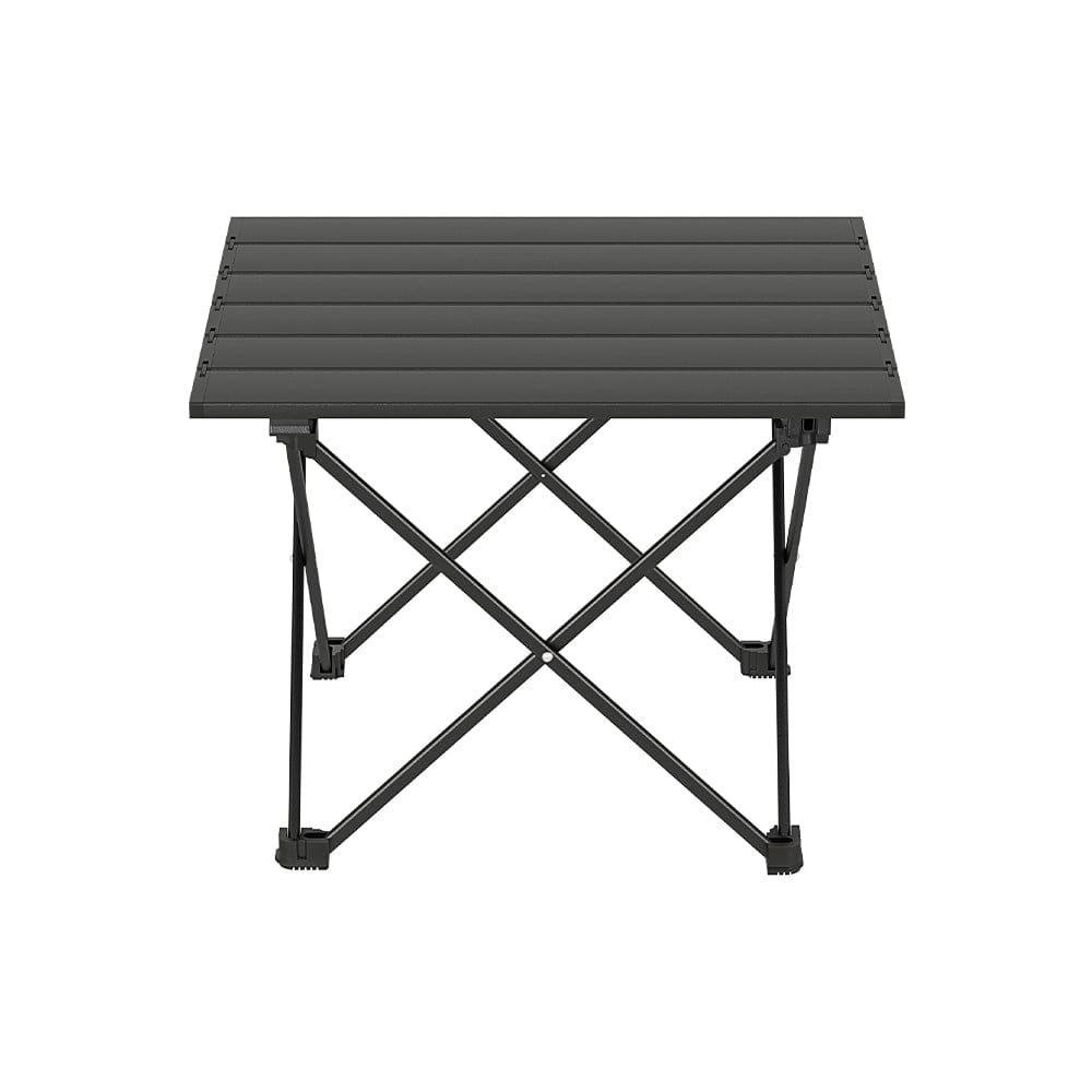Weisshorn Outdoor Recreation > Camping > Camp Furniture Weisshorn Folding Camping Table 40CM Roll Up Outdoor Picnic BBQ Aluminium Desk