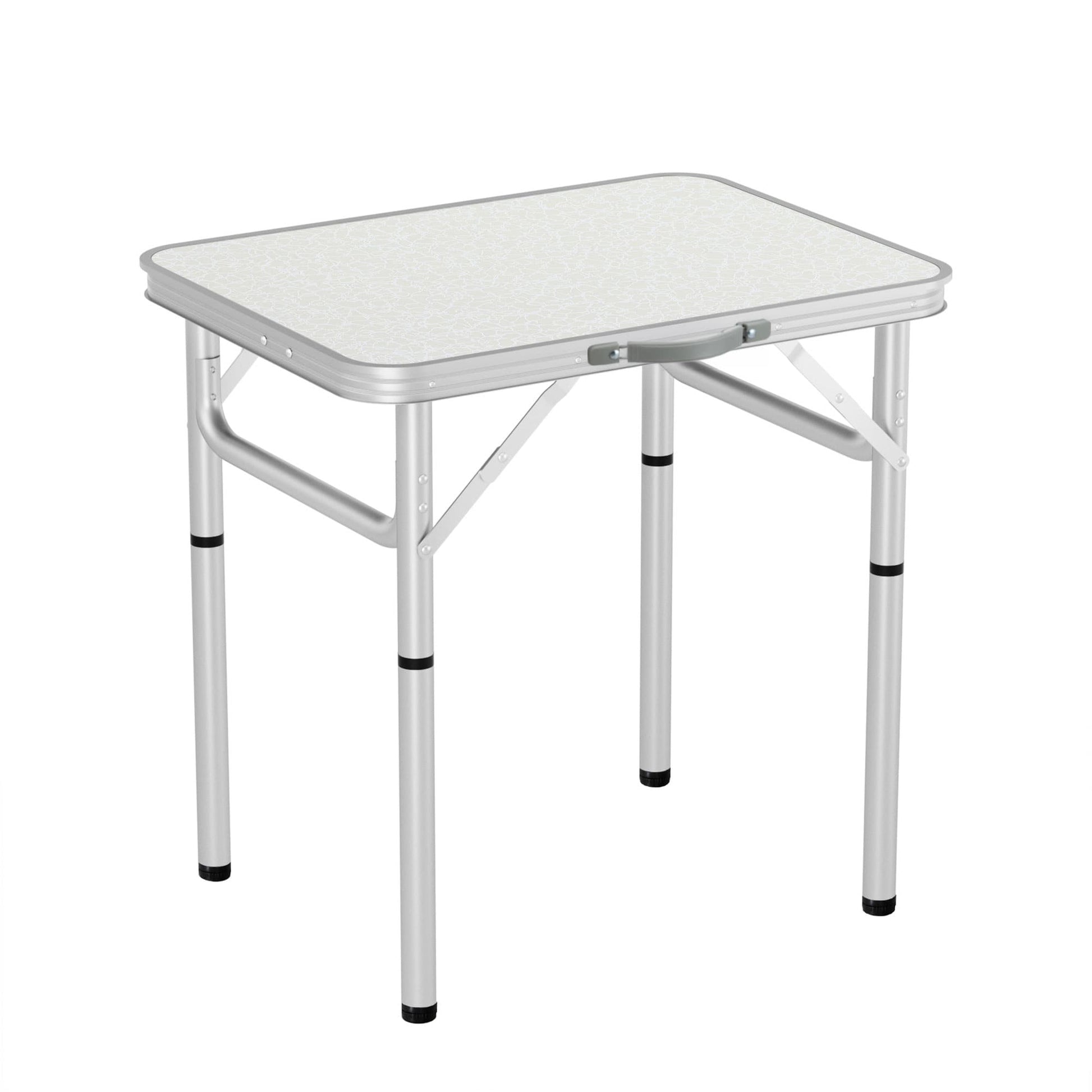 Weisshorn Outdoor Recreation > Camping > Camp Furniture Weisshorn Folding Camping Table 60CM Adjustable Portable Outdoor Picnic Desk