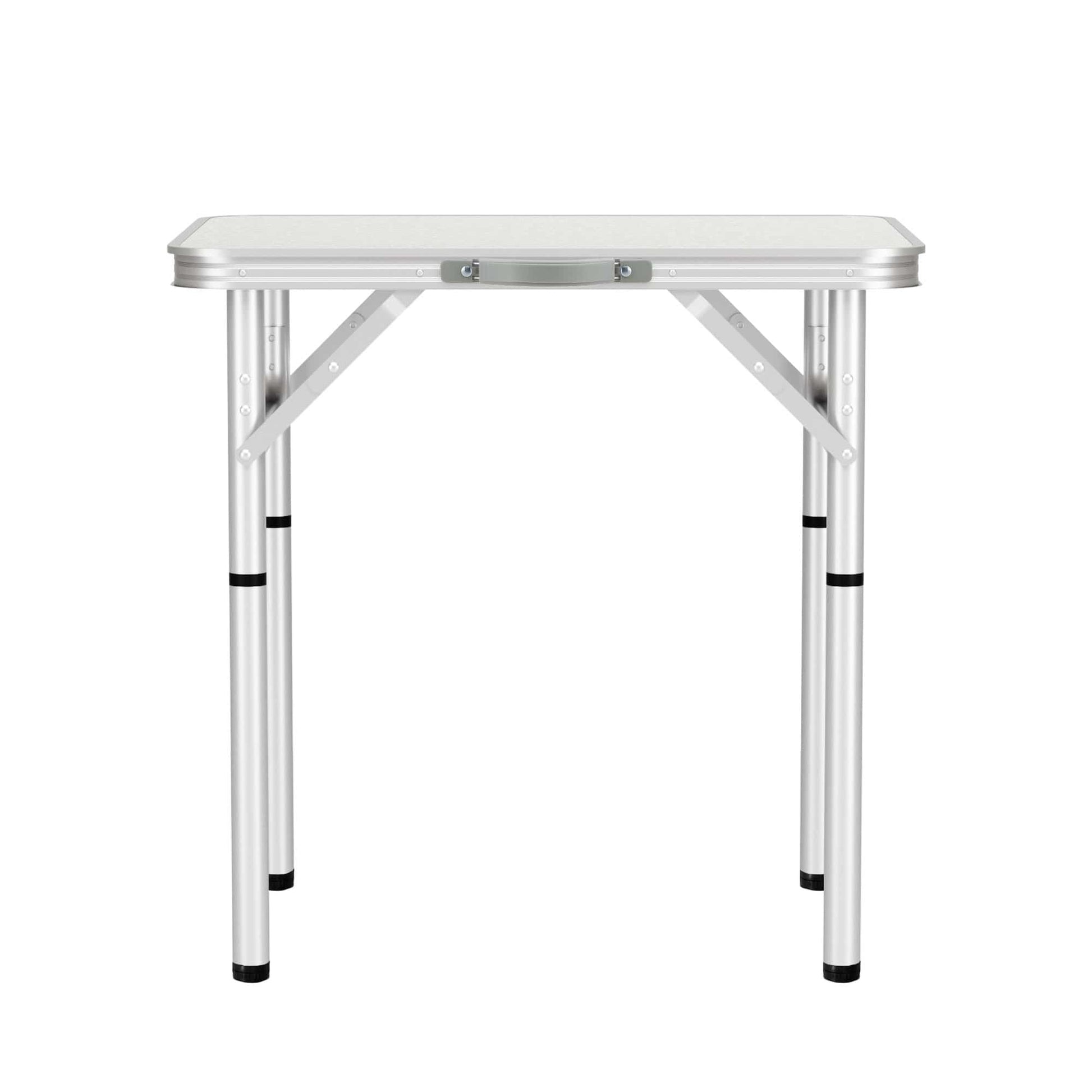 Weisshorn Outdoor Recreation > Camping > Camp Furniture Weisshorn Folding Camping Table 60CM Adjustable Portable Outdoor Picnic Desk