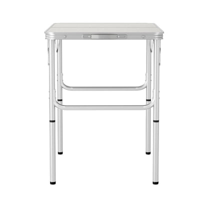 Weisshorn Outdoor Recreation > Camping > Camp Furniture Weisshorn Folding Camping Table 90CM Adjustable Portable Outdoor Picnic Desk