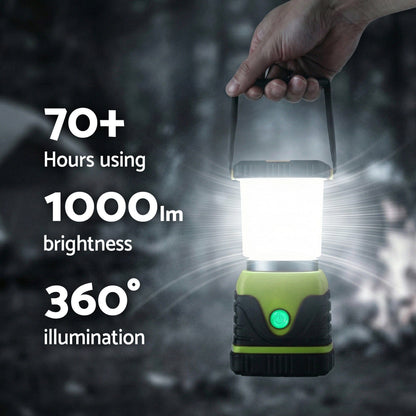 Weisshorn Outdoor Recreation > Camping > Camping Lights & Lanterns Weisshorn 2-Pack LED Camping Lanterns, 1000LM Super Bright Waterproof Portable Emergency Tent Lights