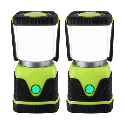 Weisshorn Outdoor Recreation > Camping > Camping Lights & Lanterns Weisshorn 2-Pack LED Camping Lanterns, 1000LM Super Bright Waterproof Portable Emergency Tent Lights