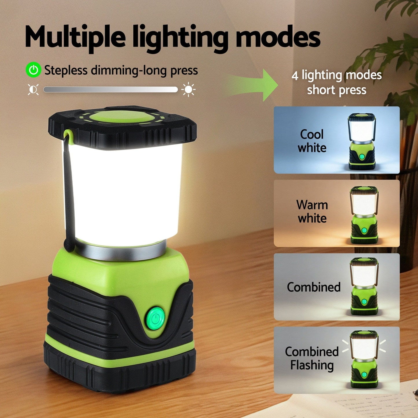 Weisshorn Outdoor Recreation > Camping > Camping Lights & Lanterns Weisshorn 2-Pack LED Camping Lanterns, 1000LM Super Bright Waterproof Portable Emergency Tent Lights