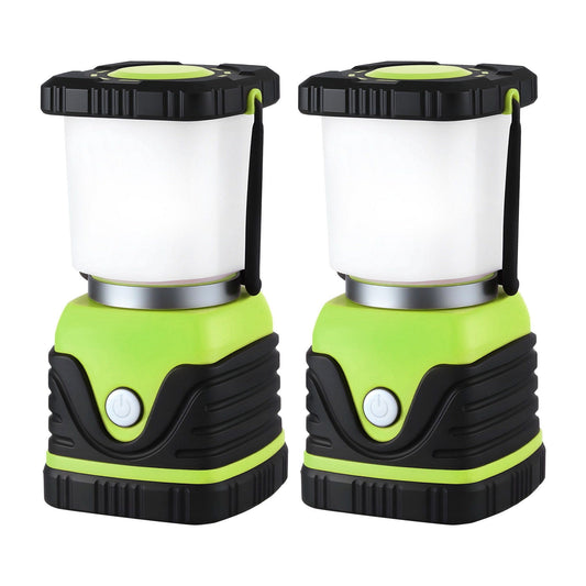Weisshorn Outdoor Recreation > Camping > Camping Lights & Lanterns Weisshorn 2-Pack LED Camping Lanterns, 1000LM Super Bright Waterproof Portable Emergency Tent Lights