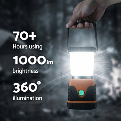 Weisshorn Outdoor Recreation > Camping > Camping Lights & Lanterns Weisshorn 2-Pack LED Camping Lanterns, 1000LM Super Bright Waterproof Portable Emergency Tent Lights