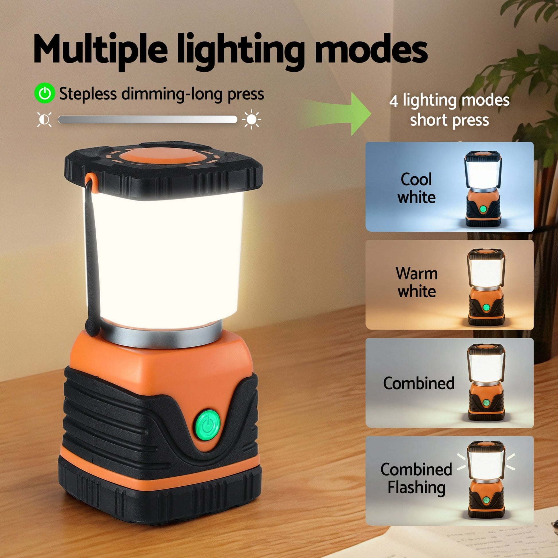 Weisshorn Outdoor Recreation > Camping > Camping Lights & Lanterns Weisshorn 2-Pack LED Camping Lanterns, 1000LM Super Bright Waterproof Portable Emergency Tent Lights