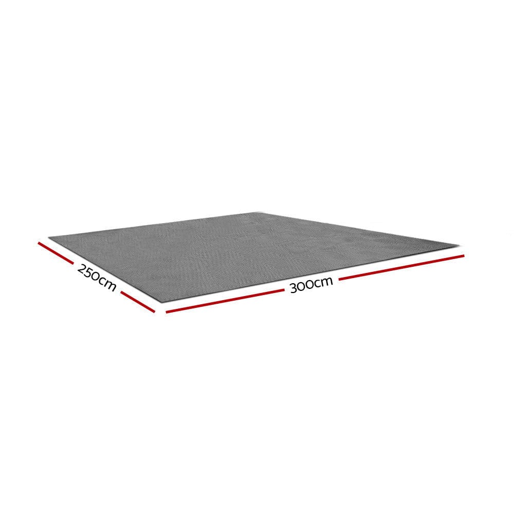 Weisshorn Outdoor Recreation > Camping > Caravan Accessories Weisshorn 3M X 2.5M Annex Matting Floor Mats Mesh Caravan Camping Annexe