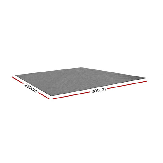 Weisshorn Outdoor Recreation > Camping > Caravan Accessories Weisshorn 3M X 2.5M Annex Matting Floor Mats Mesh Caravan Camping Annexe