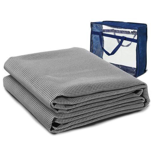 Weisshorn Outdoor Recreation > Camping > Caravan Accessories Weisshorn 4M X 2.5M Annex Matting Floor Mats Mesh Caravan Camping Annexe