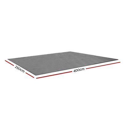 Weisshorn Outdoor Recreation > Camping > Caravan Accessories Weisshorn 4M X 2.5M Annex Matting Floor Mats Mesh Caravan Camping Annexe