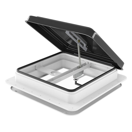 Weisshorn Outdoor Recreation > Camping > Caravan Accessories Weisshorn Caravan Roof Vent Hatch RV Skylight Motorhome Camper 350x350mm Black