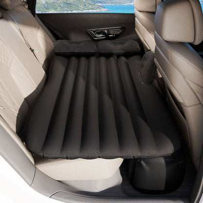 Weisshorn Outdoor Recreation > Camping > Inflatable Mattresses Weisshorn Car Mattress 134x78 Inflatable SUV Back Seat Camping Bed Black