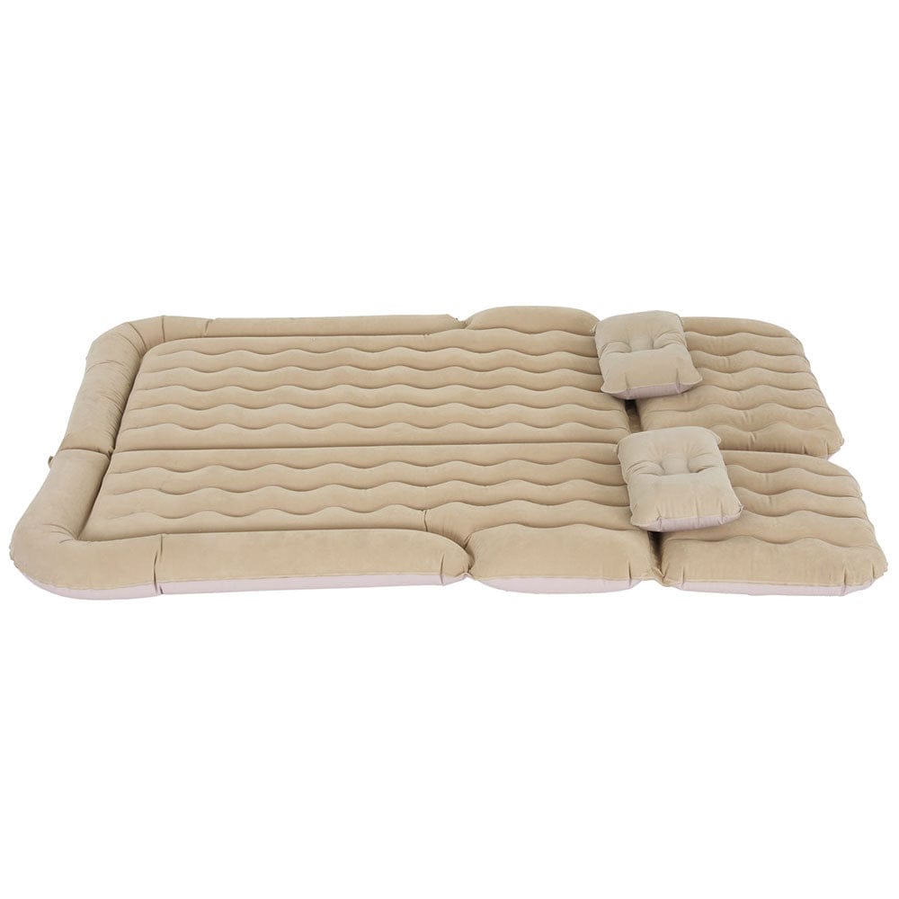 Weisshorn Outdoor Recreation > Camping > Inflatable Mattresses Weisshorn Car Mattress 175x130 Inflatable SUV Back Seat Camping Bed Beige