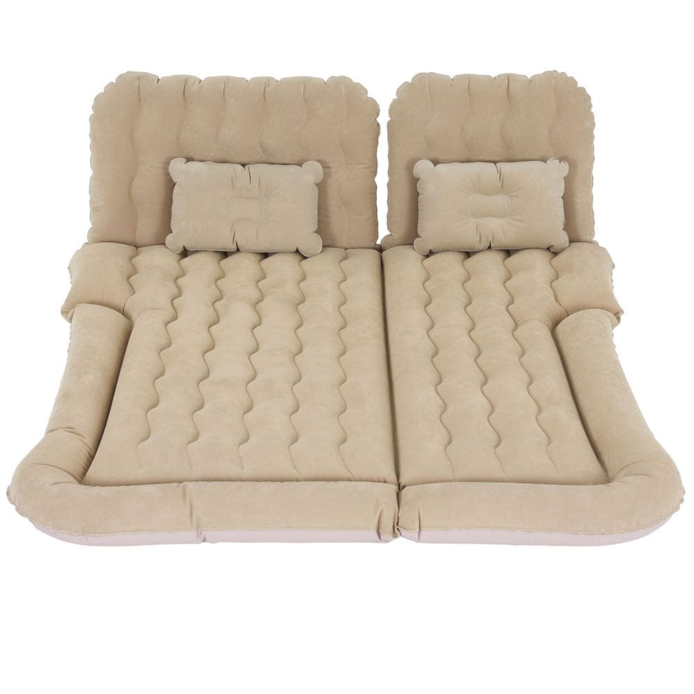 Weisshorn Outdoor Recreation > Camping > Inflatable Mattresses Weisshorn Car Mattress 175x130 Inflatable SUV Back Seat Camping Bed Beige