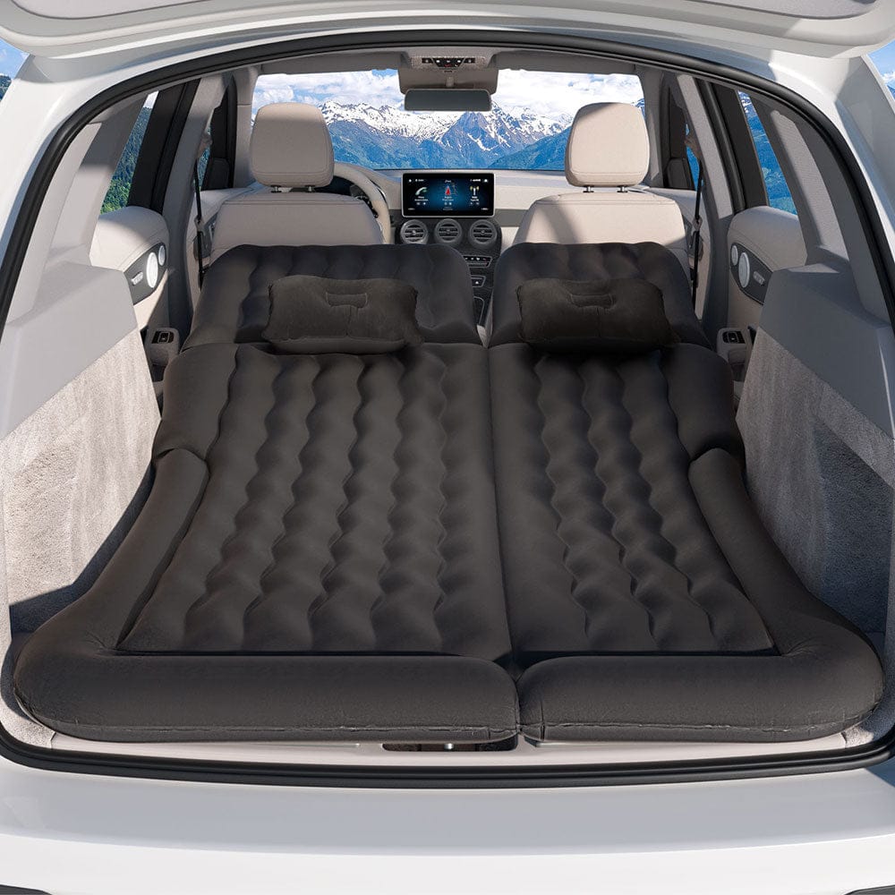 Weisshorn Outdoor Recreation > Camping > Inflatable Mattresses Weisshorn Car Mattress 175x130 Inflatable SUV Back Seat Camping Bed Black
