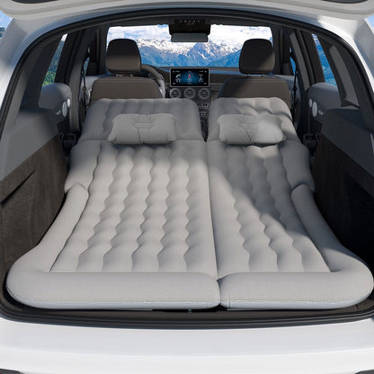Weisshorn Outdoor Recreation > Camping > Inflatable Mattresses Weisshorn Car Mattress 175x130 Inflatable SUV Back Seat Camping Bed Grey