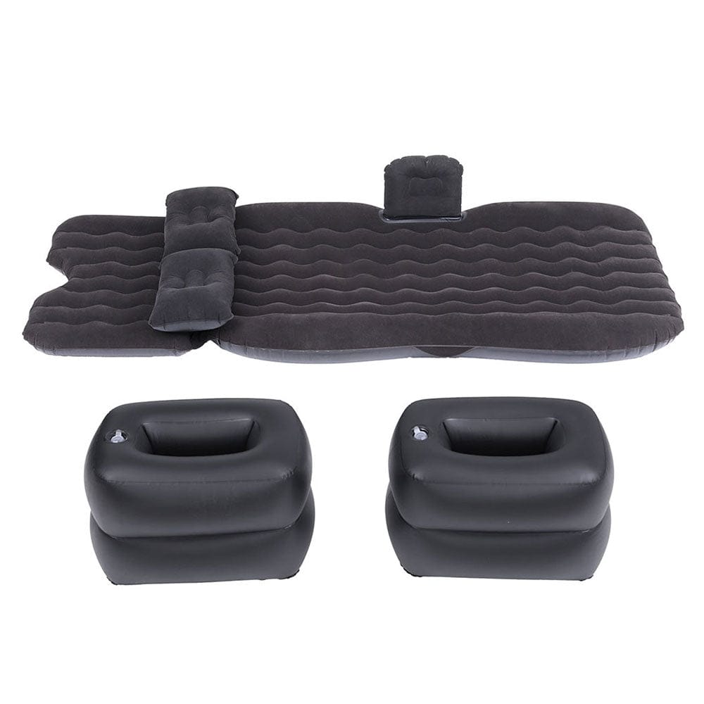 Weisshorn Outdoor Recreation > Camping > Inflatable Mattresses Weisshorn Car Mattress 176x80 Inflatable SUV Back Seat Camping Bed Charcoal