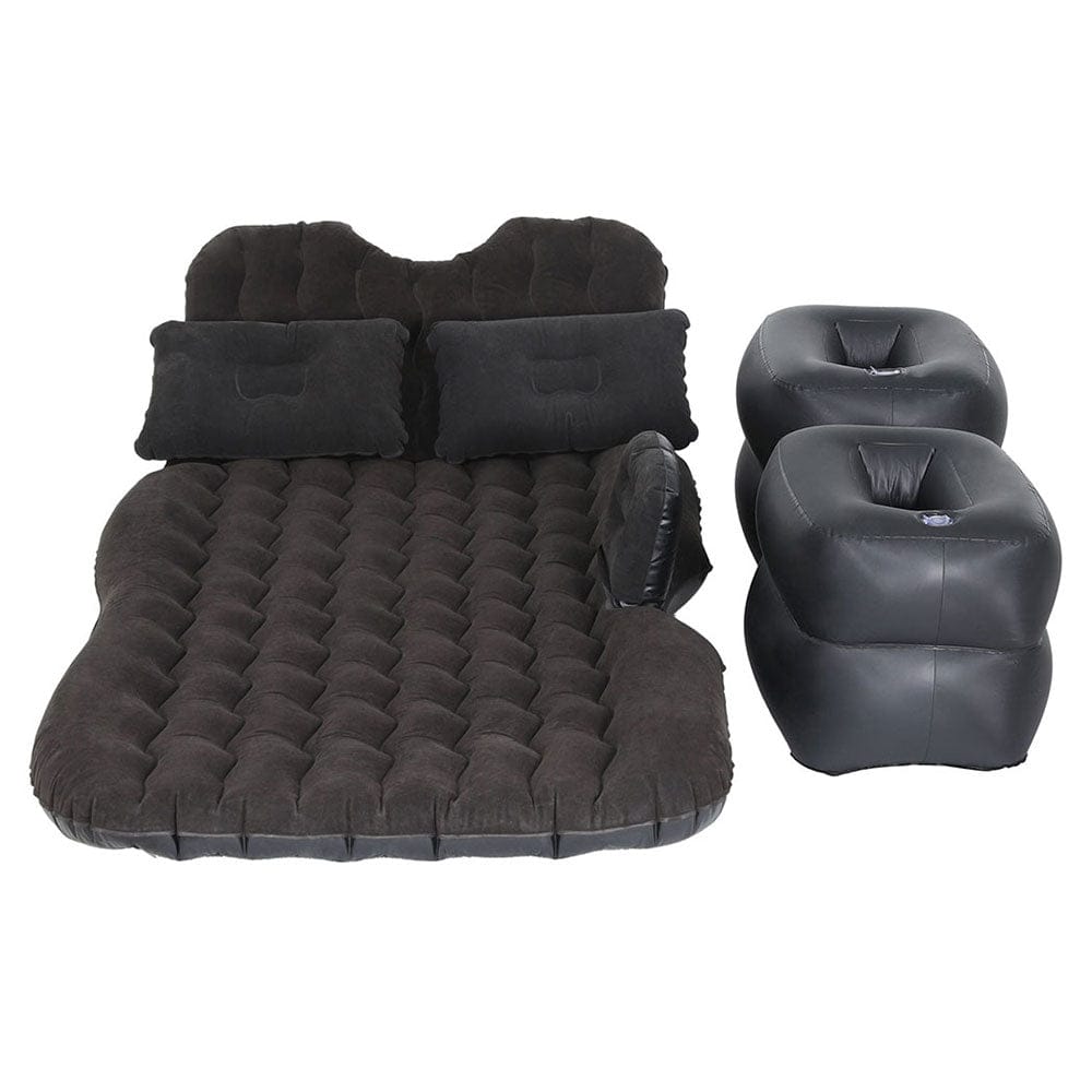 Weisshorn Outdoor Recreation > Camping > Inflatable Mattresses Weisshorn Car Mattress 176x80 Inflatable SUV Back Seat Camping Bed Charcoal