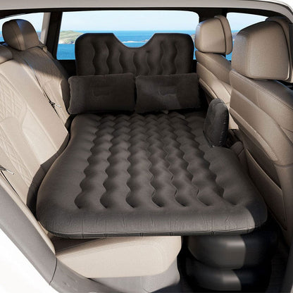Weisshorn Outdoor Recreation > Camping > Inflatable Mattresses Weisshorn Car Mattress 176x80 Inflatable SUV Back Seat Camping Bed Charcoal