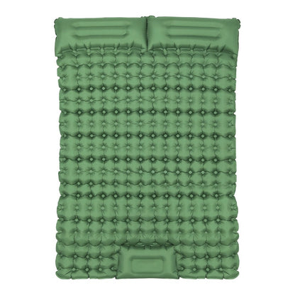 Weisshorn Outdoor Recreation > Camping > Inflatable Mattresses Weisshorn Self Inflating Mattress Camping Sleeping Mat Air Bed Pad Double Pillow