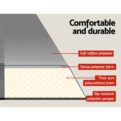Weisshorn Outdoor Recreation > Camping > Inflatable Mattresses Weisshorn Self Inflating Mattress - Grey