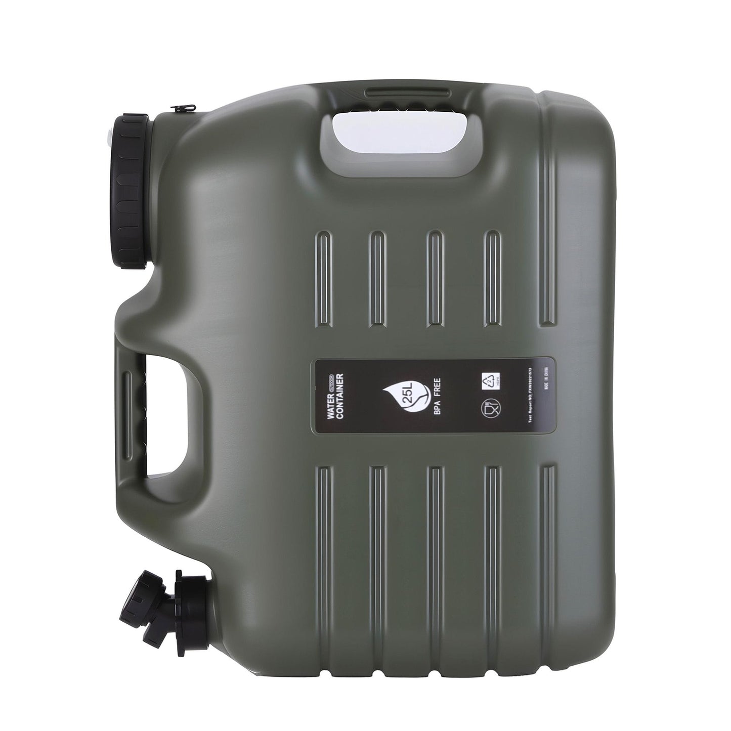 Weisshorn Outdoor Recreation > Camping > Portable Toilets & Showers Weisshorn 25L Water Container Jerry Can Bucket Camping Outdoor Storage Tank