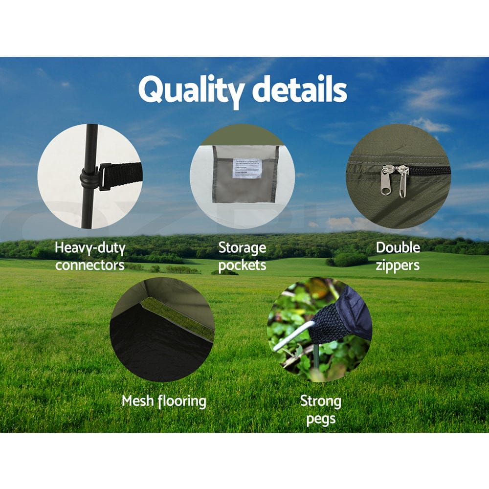 Weisshorn Outdoor Recreation > Camping > Portable Toilets & Showers Weisshorn Camping Shower Toilet Tent Outdoor Portable Changing Room Ensuite