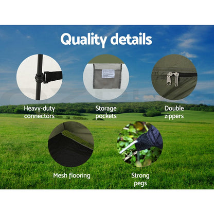 Weisshorn Outdoor Recreation > Camping > Portable Toilets & Showers Weisshorn Camping Shower Toilet Tent Outdoor Portable Changing Room Ensuite
