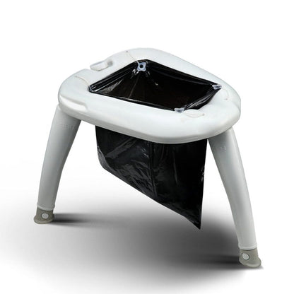 Weisshorn Outdoor Recreation > Camping > Portable Toilets & Showers Weisshorn Portable Folding Toilet Camping Outdoor Caravan Plastic Bag