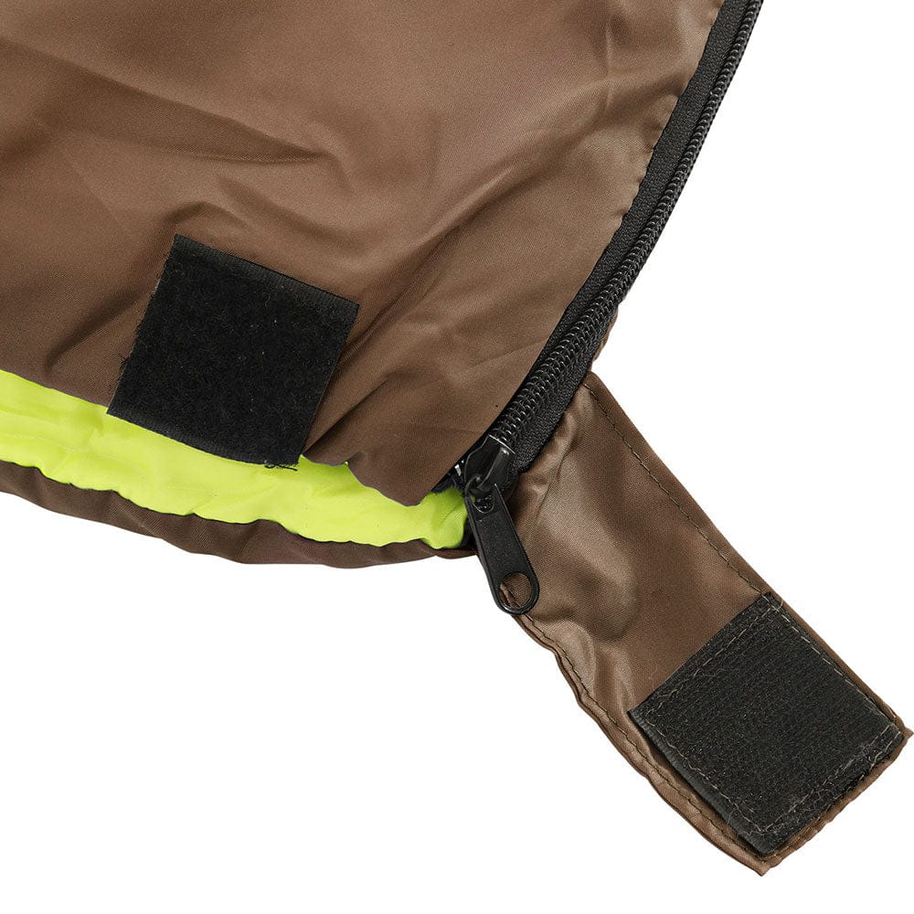 Weisshorn Outdoor Recreation > Camping > Sleeping Bags Weisshorn Sleeping Bag Double Bags Thermal Camping Hiking Tent Brown -5°C
