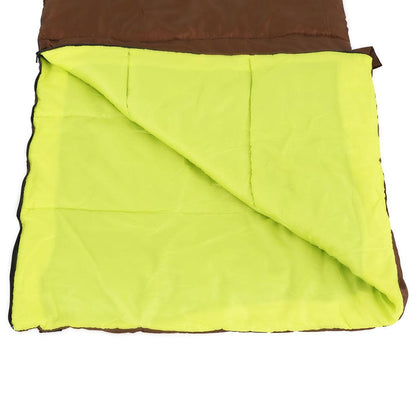 Weisshorn Outdoor Recreation > Camping > Sleeping Bags Weisshorn Sleeping Bag Double Bags Thermal Camping Hiking Tent Brown -5°C