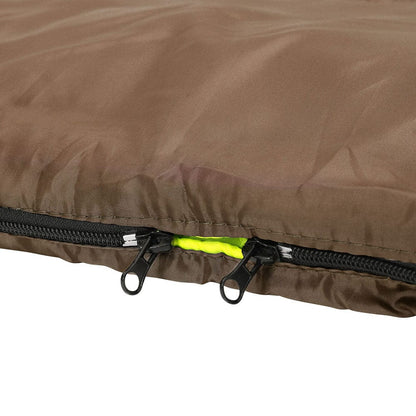 Weisshorn Outdoor Recreation > Camping > Sleeping Bags Weisshorn Sleeping Bag Double Bags Thermal Camping Hiking Tent Brown -5°C