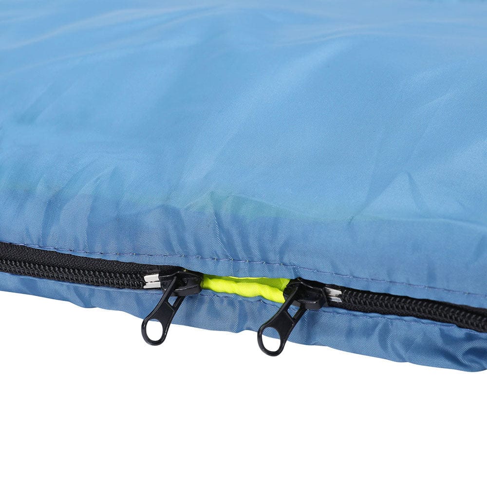 Weisshorn Outdoor Recreation > Camping > Sleeping Bags Weisshorn Sleeping Bag Double Bags Thermal Camping Hiking Tent Grey -5°C