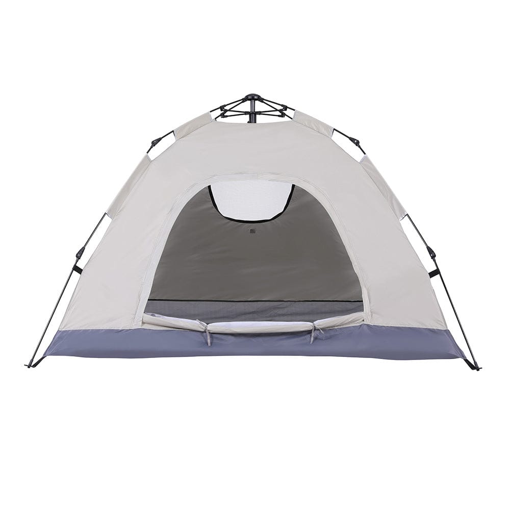 Weisshorn Outdoor Recreation > Camping > Tents Weisshorn Camping Tent Instant Tent Pop up 2 Person Outdoor Hiking Tents Hiking Beige