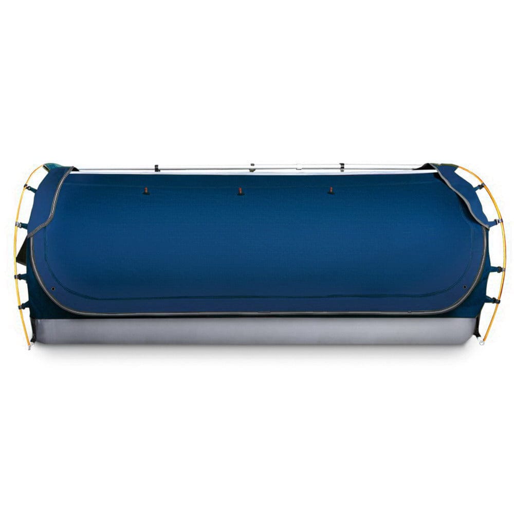 Weisshorn Outdoor Recreation > Camping > Tents Weisshorn Double Swag Camping Swags Canvas Free Standing Dome Tent Dark Blue