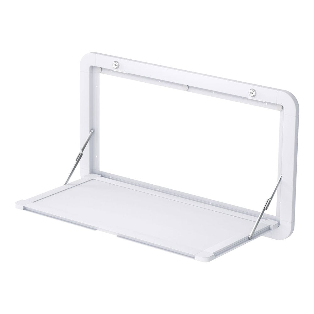 Weisshorn Sports & Fitness > Bikes & Accessories > Bicycle Stands & Storage Weisshorn Caravan Table 800 x 450mm Folding Lockable White