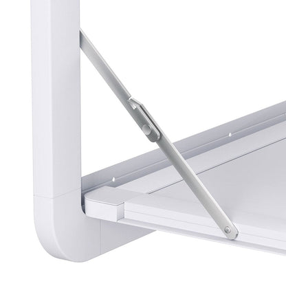 Weisshorn Sports & Fitness > Bikes & Accessories > Bicycle Stands & Storage Weisshorn Caravan Table 800 x 450mm Folding Lockable White