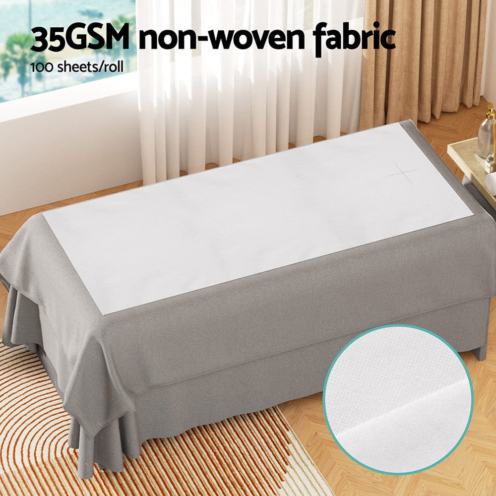 Zenses Health & Beauty > Health & Wellbeing > Wellness Accessories Zenses 80cm X 180cm Massage Table Cover 2 Rolls 100 Pieces