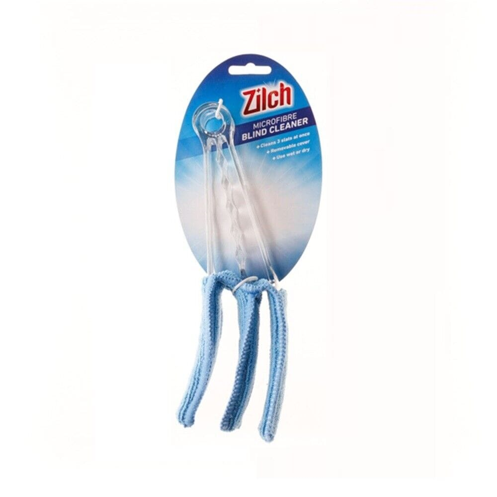 Zilch Cleaning brushes Light Blue Blinds Cleaner Blind Hand Held Window Duster Window Venetian Brush Vertical