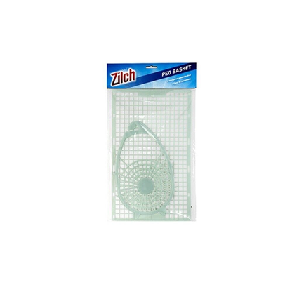 Zilch Green Plastic Pegs Hanging Basket Bags Holders Storage Laundry Clothes Washing Clip