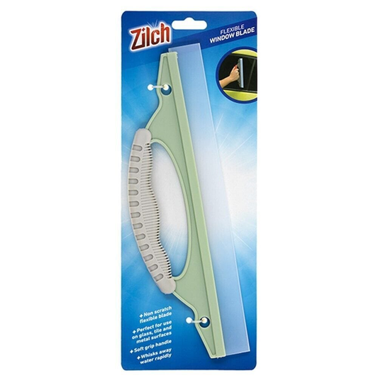 Zilch Squeegee Silicone Flexible Car Home Window Squeegee Water Wiper Blade Glass Cleaning Wipe