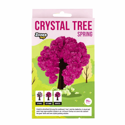 Zozee Toys Toys Spring Toys Crystal Grow Tree Kit Four Seasons Summer Winter Spring Autumn Craft Art