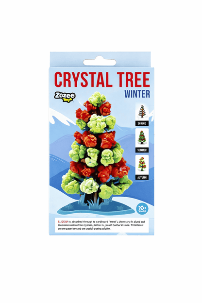 Zozee Toys Toys Winter Toys Crystal Grow Tree Kit Four Seasons Summer Winter Spring Autumn Craft Art