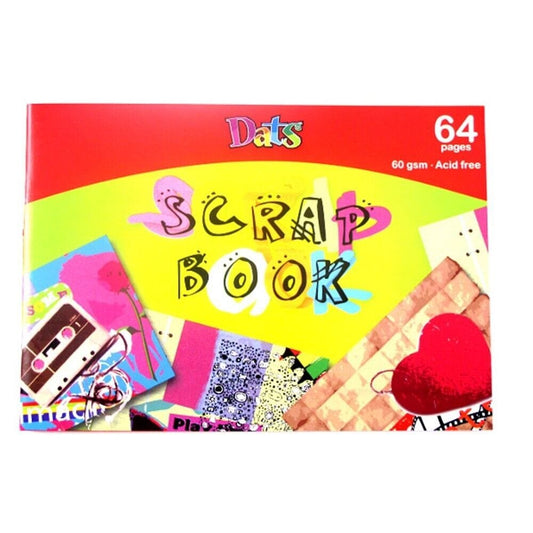 Scrap Book Drawing Painting A5 64 pages School Plain Album DIY Craft Paper 60gsm