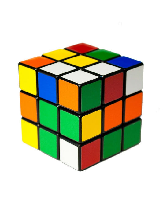 2X Puzzle Cube 3x3x3 Magic Classic Rubics Rubix Rubik Toy For Kids