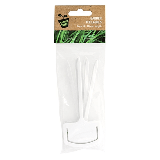 10X T-type Plant Labels Flexible Plastic Garden Tags Nursey Seeding Pen 127mm