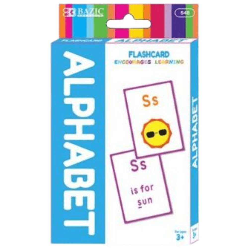 Alphabet Cognitive Flash Cards Kids Baby Educational Toy Early Learning Age 3+