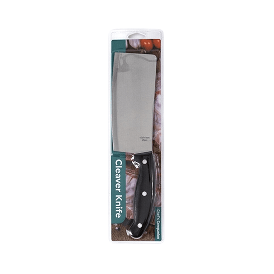 Cleaver Knife Meat Vegetable Chopping Chef Square Chop Butcher Stainless Steel