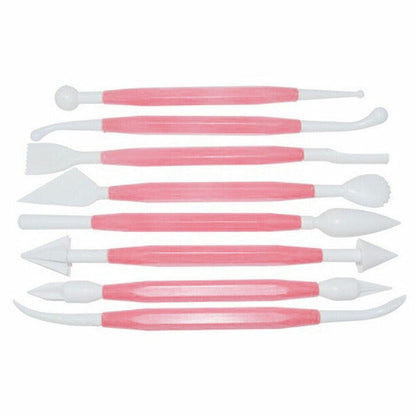 8pcs Cake Carving Tools Baking Pastry Pens Decorating Icing Cutting Shaping